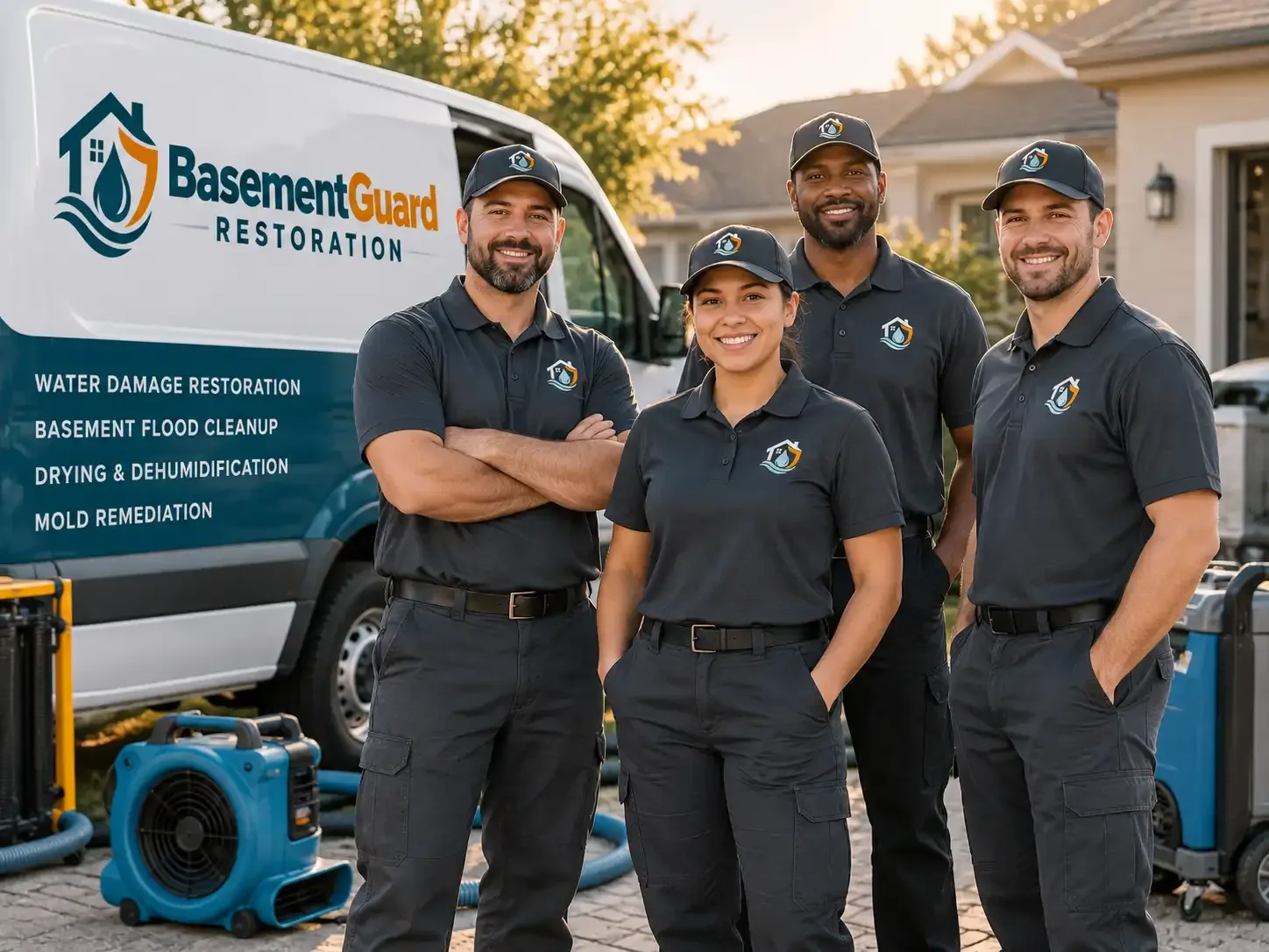 Basement Water Damage Restoration company in Granville, IA